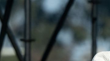 Mala Fe performs onstage at Dodger Stadium.