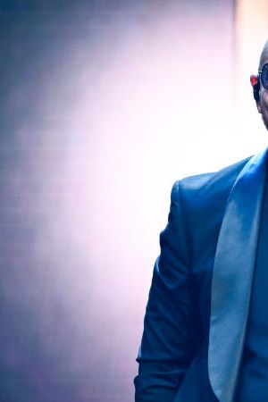 Pitbull performs during The Trilogy Tour at Bridgestone Arena on February 28, 2024.