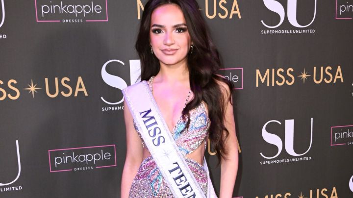 NEW YORK, NEW YORK - FEBRUARY 10: Miss Teen USA 2023, UmaSofia Srivastava attends Supermodels Unlimited Magazine Presents: Billboards Over Broadway - NYFW Celebrity Event at Nebula Nightclub on February 10, 2024 in New York City. (Photo by Chance Yeh/Getty Images for Supermodels Unlimited)