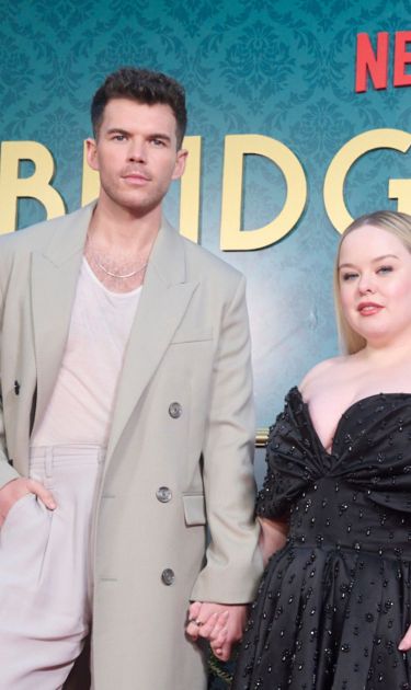 Luke Newton and Nicola Coughlan for Bridgerton season 3