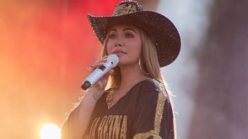 MEXICO CITY, MEXICO - SEPTEMBER 9: singer Chiquis performs during the ARRE Fest 2023 at Foro Sol on September 9, 2023 in Mexico City, Mexico. (Photo by Jaime Nogales/Medios y Media/Getty Images)