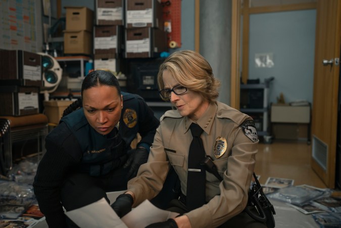 Kali Reis and Jodie Foster in True Detective: Night Country