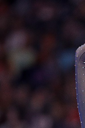 MINNEAPOLIS, MINNESOTA - JUNE 30: Hezly Rivera competes on the floor exercise on Day Four of the 2024 U.S. Olympic Team Gymnastics Trials at Target Center on June 30, 2024 in Minneapolis, Minnesota. (Photo by Elsa/Getty Images)