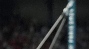 05 August 2024, France, Paris: Olympics, Paris 2024, gymnastics, high bar, men, final, Angel Barajas from Colombia celebrates silver. Photo: Marcus Brandt/dpa (Photo by Marcus Brandt/picture alliance via Getty Images)