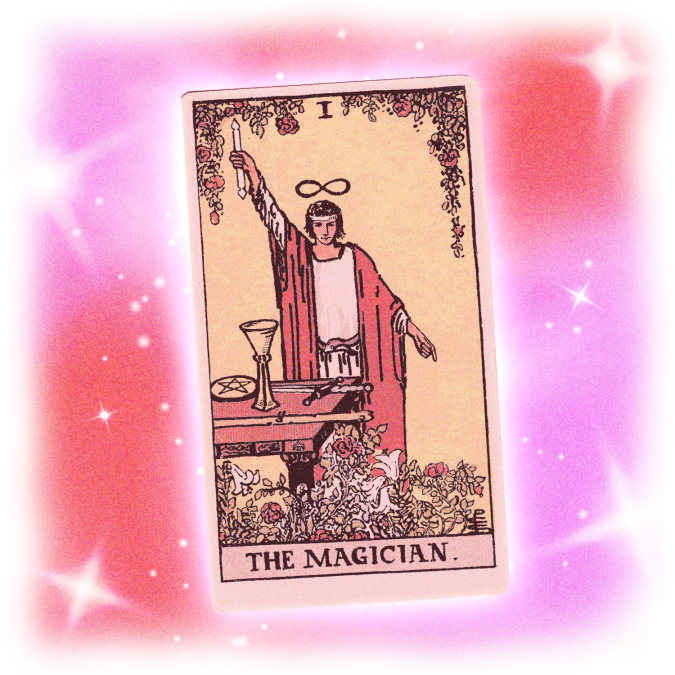 The Magician tarot card
