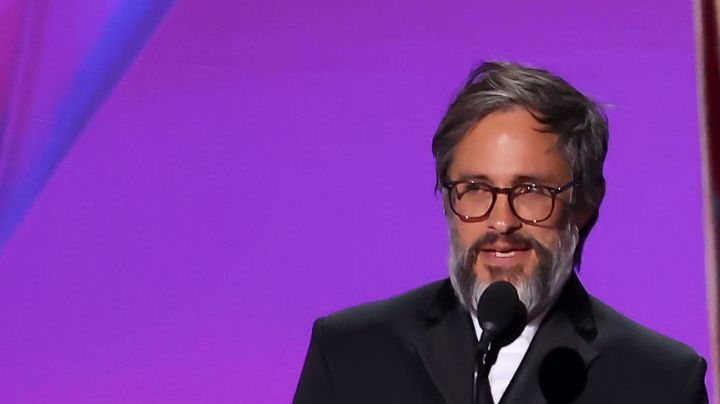 LOS ANGELES, CALIFORNIA - SEPTEMBER 15: (L-R) Gael García Bernal and Diego Luna speak onstage during the 76th Primetime Emmy Awards at Peacock Theater on September 15, 2024 in Los Angeles, California. (Photo by Leon Bennett/WireImage)