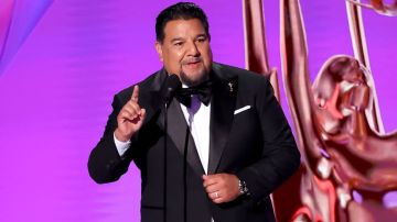 LOS ANGELES, CALIFORNIA - SEPTEMBER 15: Cris Abrego, Television Academy Chair, speaks onstage during the 76th Primetime Emmy Awards at Peacock Theater on September 15, 2024 in Los Angeles, California. (Photo by Leon Bennett/WireImage)