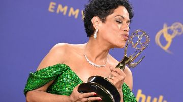 Liza Colón-Zayas at the 76th Primetime Emmy Awards held at Peacock Theater on September 15, 2024 in Los Angeles, California. (Photo by Gilbert Flores/Variety via Getty Images)