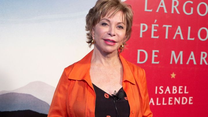 the writer Isabel Allende during the presentation of her book LARGO PETALO DE MAR (long petalo de mar) at the house in America de Madrid. Spain May 27, 2019 (Photo by Oscar Gonzalez/NurPhoto via Getty Images)