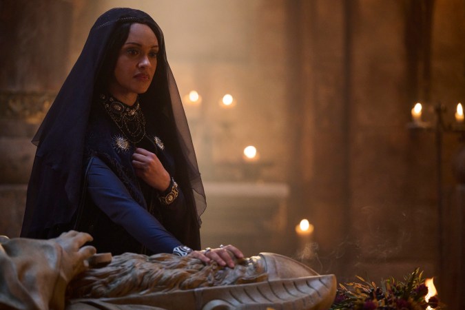 Cynthia Addai-Robinson as Queen Regent Míriel in The Rings of Power season 2