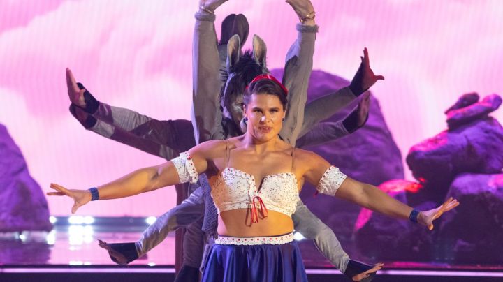 DANCING WITH THE STARS – “Disney Night” – It’s an enchanting night in the ballroom as the eight remaining couples celebrate the magic of Disney through vibrant performances inspired by beloved films and characters. TUESDAY, OCT. 22 (8:00-10:01 p.m. EDT) on ABC. (Disney/Eric McCandless) ILONA MAHER