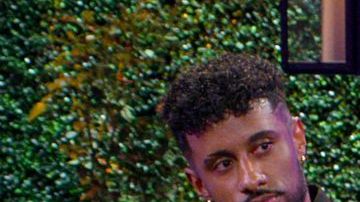 Love Is Blind season 7 reunion (L to R) Ramses Prashad, Nick Dorka, Garrett Joseman, Taylor Krause in episode 713 of Love Is Blind. Cr. Courtesy of Netflix © 2024