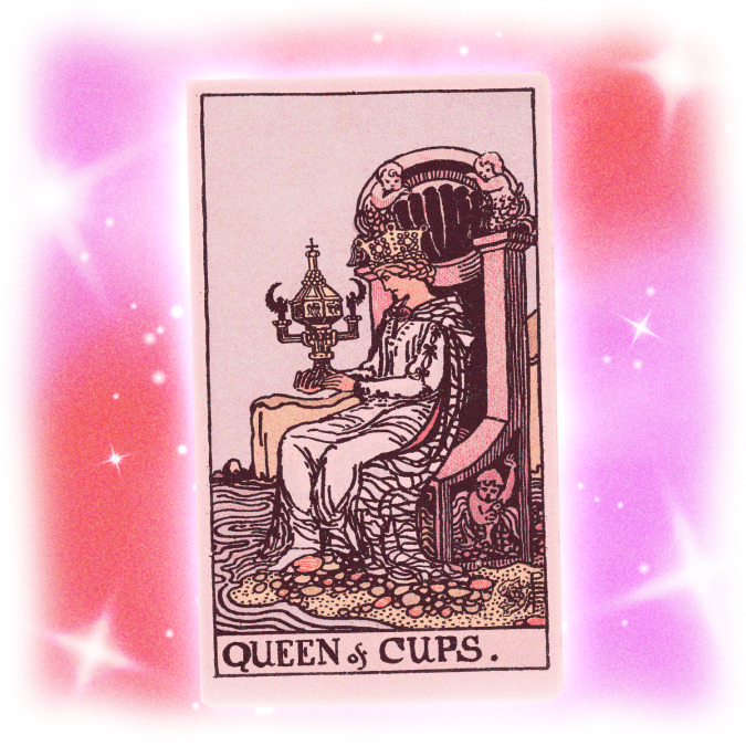 Queen of cups card