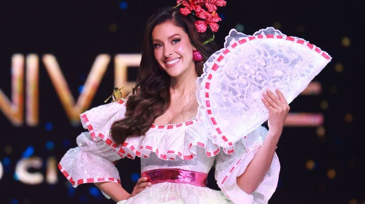 MEXICO CITY, MEXICO - NOVEMBER 14: Miss Puerto Rico Jennifer Colin participates in the The 73rd Miss Universe Competition - Preliminary Competition at Arena Ciudad de Mexico on November 14, 2024 in Mexico City, Mexico. (Photo by Hector Vivas/Getty Images)