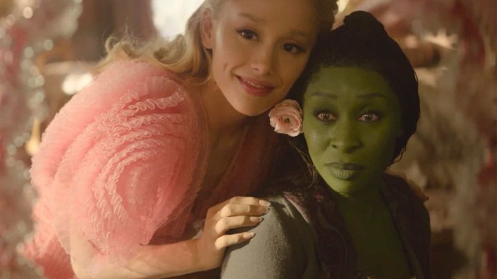Ariana Grande and Cynthia Erivo in Wicked