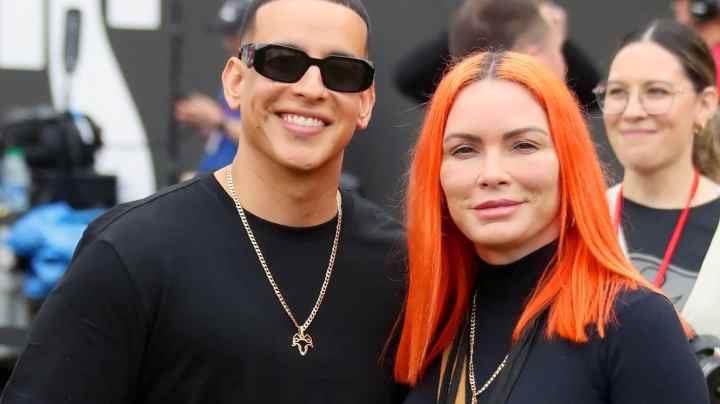 Wife_Transactions_TAMPA, FL - JANUARY 01: Ramón Luis Ayala Rodríguez, known professionally as Daddy Yankee and Mireddys González pose before the regular season game between the Carolina Panthers and the Tampa Bay Buccaneers on January 01, 2023 at Raymond James Stadium in Tampa, Florida. (Photo by Cliff Welch/Icon Sportswire via Getty Images)_Lawyer