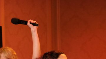 SNL -- Episode 1867 -- Pictured: (l-r) Sarah Sherman, host Ariana Grande, Marcello Hernández as Domingo, Heidi Gardner, and Ego Nwodim during the “Bridesmaid Speech” sketch on Saturday, October 12, 2024 -- (Photo by: Will Heath/NBC)