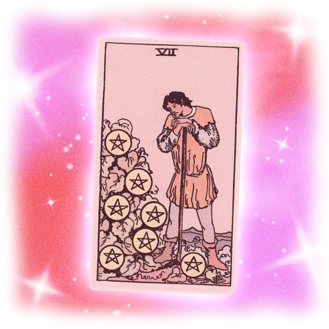 Seven of Coins tarot