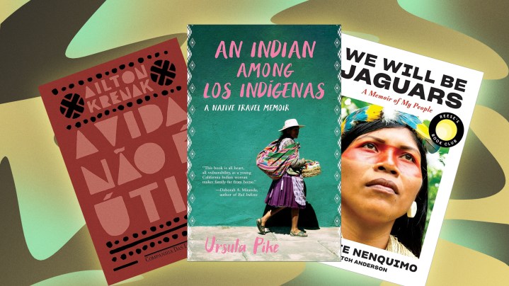 Indigenous books collage