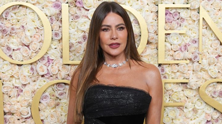 Sofia Vergara during the 82nd Annual Golden Globes held at The Beverly Hilton on January 05, 2025 in Beverly Hills, California. (Photo by John Nacion/GG2025/Penske Media via Getty Images)