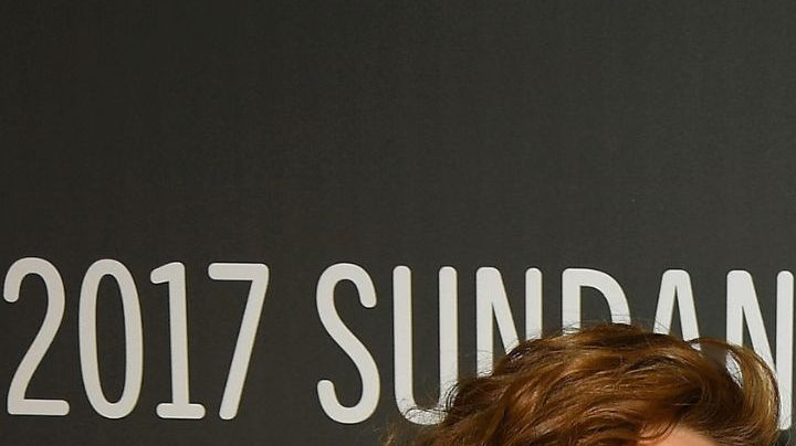 PARK CITY, UT - JANUARY 19: Actress Aubrey Plaza (L) and director Jeff Baena attend "The Little Hours" premiere during day 1 of the 2017 Sundance Film Festival at Library Center Theater on January 19, 2017 in Park City, Utah. (Photo by George Pimentel/Getty Images for Sundance Film Festival)