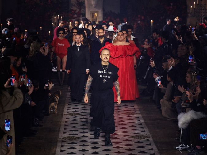 Willy Chavarria at Paris Fashion Week