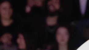 Nicole Wallace, Mercedes Ron, and Gabriel Guevara during the Culpa Tuya