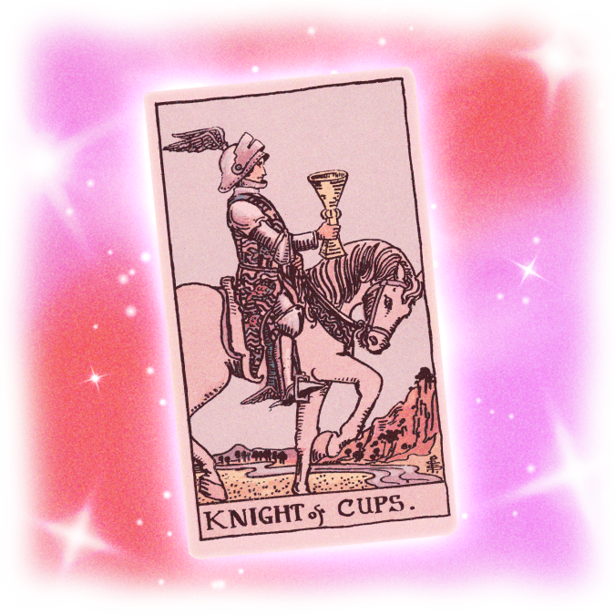 Knight of Cups tarot card