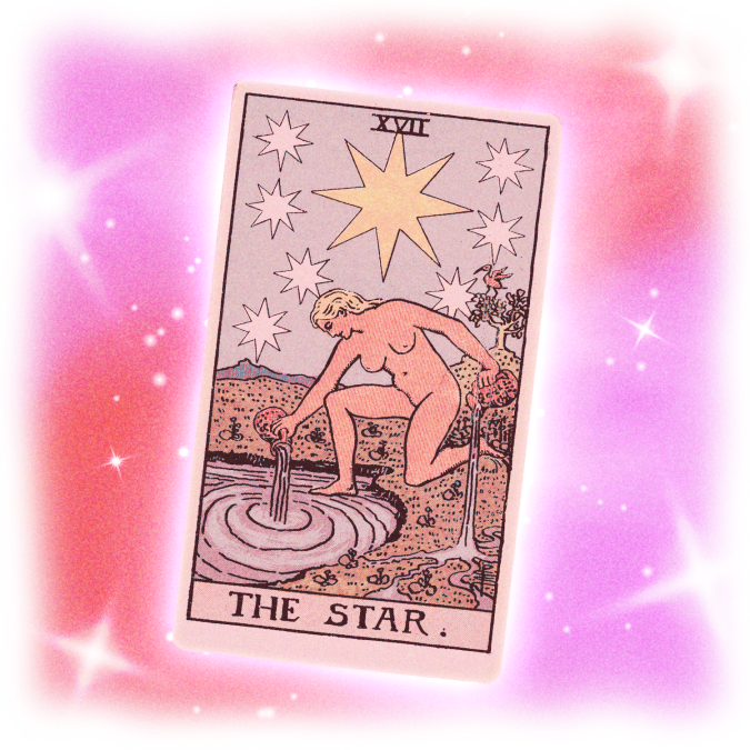 The Star tarot card