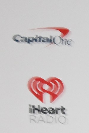 Carlos PenaVega, from left, Kendall Schmidt, Logan Henderson and James Maslow from Big Time Rush arrive at the iHeartRadio Jingle Ball on Friday, Dec. 8, 2023, at Madison Square Garden in New York. (Photo by Evan Agostini/Invision/AP)