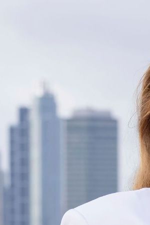 Blake Lively, left, and Isabela Ferrer pose for photographers upon arrival at the photo call for the film 'It 'Ends With Us' on Thursday, August 08, 2024 in London. (Photo by Scott A Garfitt/Invision/AP)