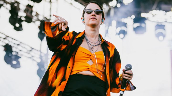 TORREON, MEXICO - SEPTEMBER 30: Ximena Sariñana performs as part of the 'Festival Cactus 2023' at Terrenos de La Feria on September 30, 2023 in Torreon, Mexico. (Photo by Medios y Media/Getty Images)