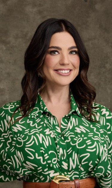 NBCUNIVERSAL EVENTS -- Press Tour, July 2024 -- NBCU Portrait Studio -- Pictured: Debby Wolfe, “Lopez vs Lopez” NBC -- (Photo by: JSquared Photography/NBCUniversal)