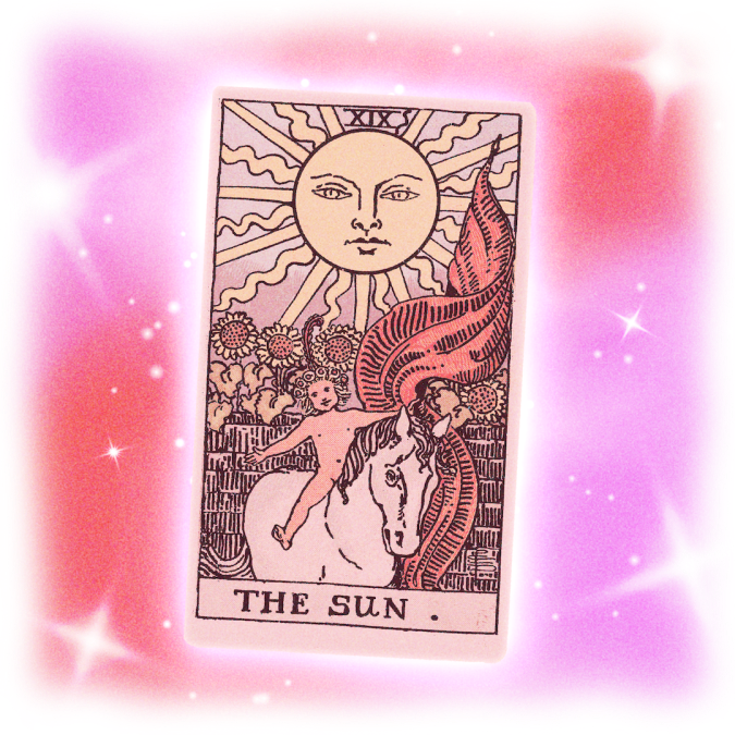 The Sun Tarot card for March Tarot reading