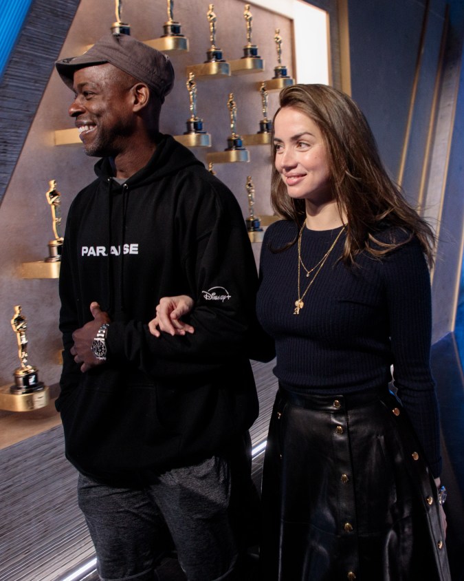 Sterling K. Brown and Ana de Armas