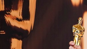 Walter Salles, winner of the award for "I'm Still Here" from Brazil, for best international feature film, poses in the press room at the Oscars on Sunday, March 2, 2025, at the Dolby Theatre in Los Angeles. (Photo by Jordan Strauss/Invision/AP)