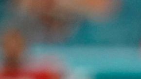 Miami place kicker Andres Borregales (30) watches after attempting a field goal during the closing seconds of an NCAA college football game against Virginia, Thursday, Sept. 30, 2021, in Miami Gardens, Fla. Borregales missed the field goal and Virginia won 30-28. (AP Photo/Lynne Sladky)