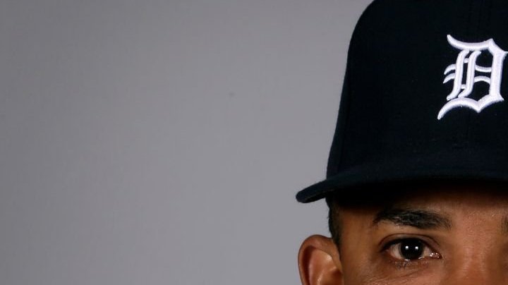 This is a 2013 photo of relief pitcher Octavio Dotel of the Detroit Tigers baseball team. This image reflects the Tigers active roster as of Tuesday, Feb. 19, 2013, when this image was taken. (AP Photo/Charlie Neibergall)