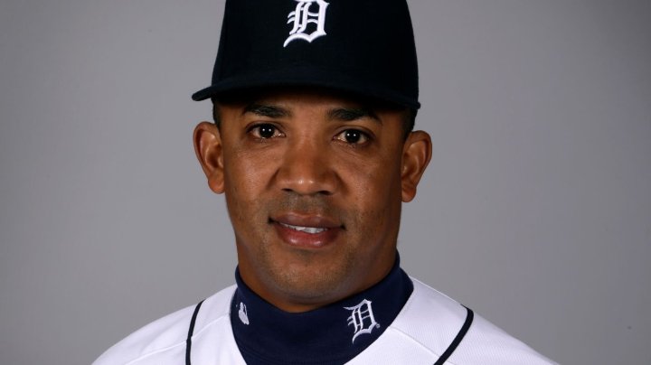 This is a 2013 photo of relief pitcher Octavio Dotel of the Detroit Tigers baseball team. This image reflects the Tigers active roster as of Tuesday, Feb. 19, 2013, when this image was taken. (AP Photo/Charlie Neibergall)