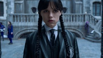 Jenna Ortega in Wednesday season 2