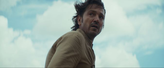 Cassian Andor (Diego Luna) in Lucasfilm's ANDOR Season 2; exclusively on Disney+. Photo courtesy of Lucasfilm. ©2025 Lucasfilm Ltd. & TM. All Rights Reserved.