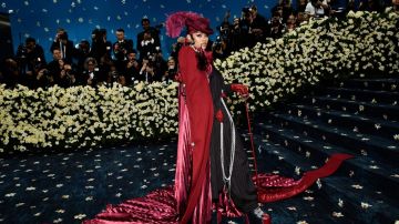 Teyana Taylor attends The Metropolitan Museum of Art's Costume Institute benefit gala celebrating the opening of the "Superfine: Tailoring Black Style" exhibition on Monday, May 5, 2025, in New York. (Photo by Evan Agostini/Invision/AP)