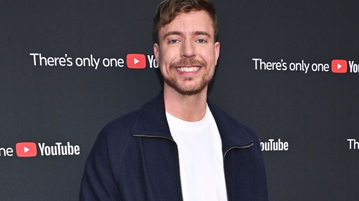 James Donaldson aka MrBeast attends the YouTube TV's Upfront Brandcast at David Geffen Hall on Wednesday, May 14, 2025, in New York. (Photo by Evan Agostini/Invision/AP)