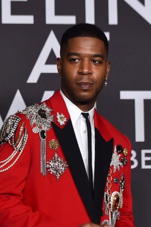 Kid Cudi arrives at the Celine Fall/Winter 2023 Fashion Show on Thursday, Dec. 8, 2022, at The Wiltern in Los Angeles. (Photo by Jordan Strauss/Invision/AP)