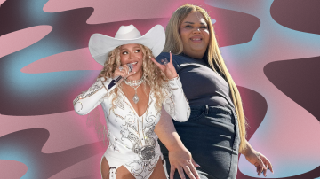 Beyonce and Jools Lebron