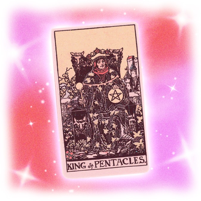 King of Pentacles for May tarot reading