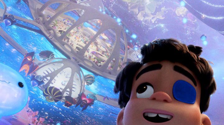 SPACING OUT – When Elio’s wish to be abducted by aliens actually comes true, he meets an array of space inhabitants, including liquid supercomputer Ooooo and Glordon, the tender-hearted son of a fierce warlord ruler. Featuring the voices of Shirley Henderson, Yonas Kibreab and Remy Edgerly as as Ooooo, Elio and Glordon, respectively, Disney and Pixar’s “Elio” releases in theaters June 20, 2025. © 2025 Disney/Pixar. All Rights Reserved.