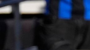 Monterrey's Sergio Ramos, center, celebrates scoring the opening goal with teammate Lucas Ocampos during the Club World Cup group E soccer match between CF Monterrey and Inter Milan in Pasadena, Calif., Tuesday, June 17, 2025. (AP Photo/Mark J. Terrill)