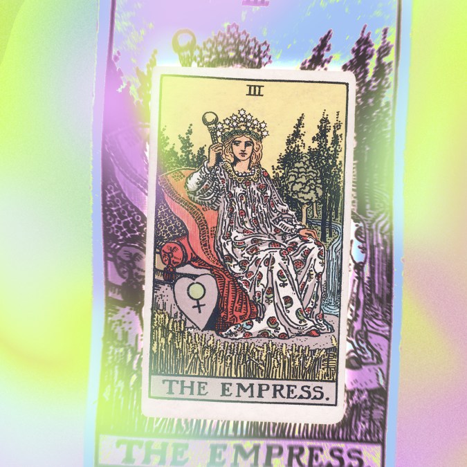 The empress tarot card