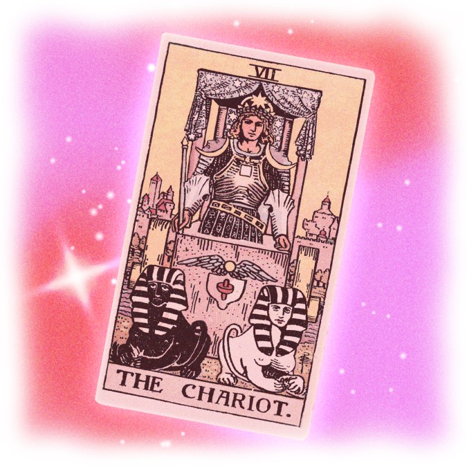 The Chariot tarot card